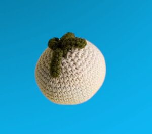 🥔 Seler: Okrągły korzeń z charakterystycznymi „wypustkami” i listkami.