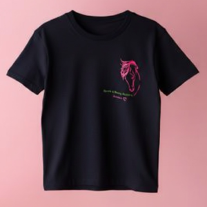 Granatowy T-shirt